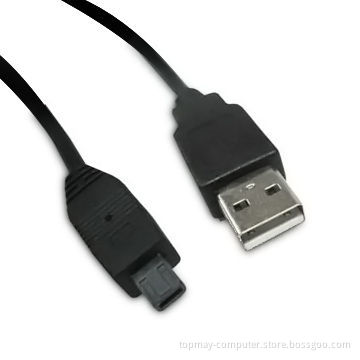 USB A/M to Mini 4-pin Cables with 1.8m Long, OEM and ODM Orders are Welcome